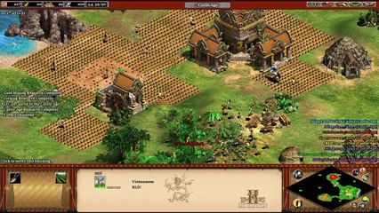 AOE 2 HD - Le Loi - The Dai Viet uprising - part 1 - The Rise of Rajas
