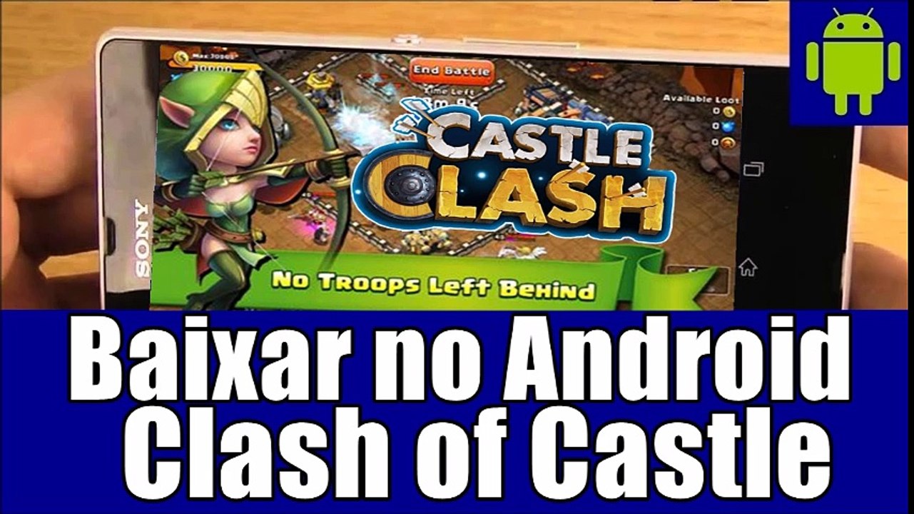 Baixar Grátis no Android o Game Clash of Castle