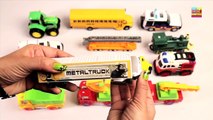Learning Street Vehicles for Kids | Learn Transport for Childrens with Tomica, Siku, Matc