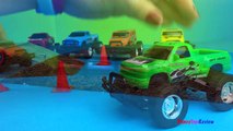 Bright Wheels Monster Mover Trucks PlaySet for kids - Colorful Monster Truck Toys Mighty W