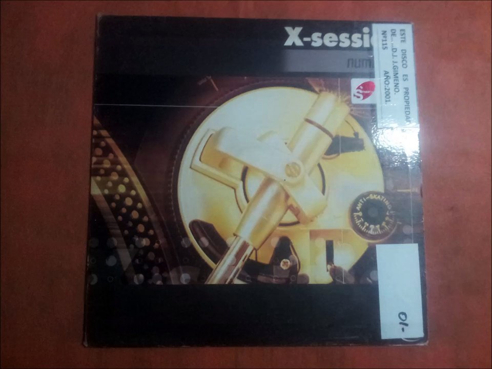 X-SESSION.(NUMBER 1.(DA FLIP MIX.)(12''.)(2001.)