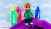 Alvin and the Chipmunks Jumbo Crayons Toy Surprises Body Paint Finger Family Song Nursery