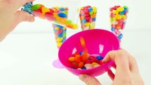 Learn Colors Bubble Gum Surprise Toys Shopkins Collection w/ Surprise Eggs & Balloons Comp