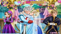 Frozen Princess Elsa and Jack Frost Secret Kissing - Love Games Compilation