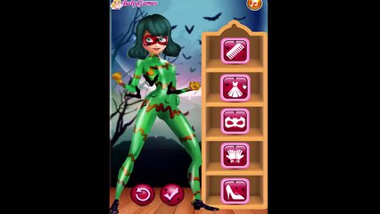 Ladybug & Cat Noir Halloween Date - Disney Movie Cartoon Game - Miraculous Ladybug Full Ep