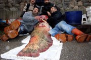 İznik Gölü'nden 100 Kiloluk Yayın Balığı Çıktı