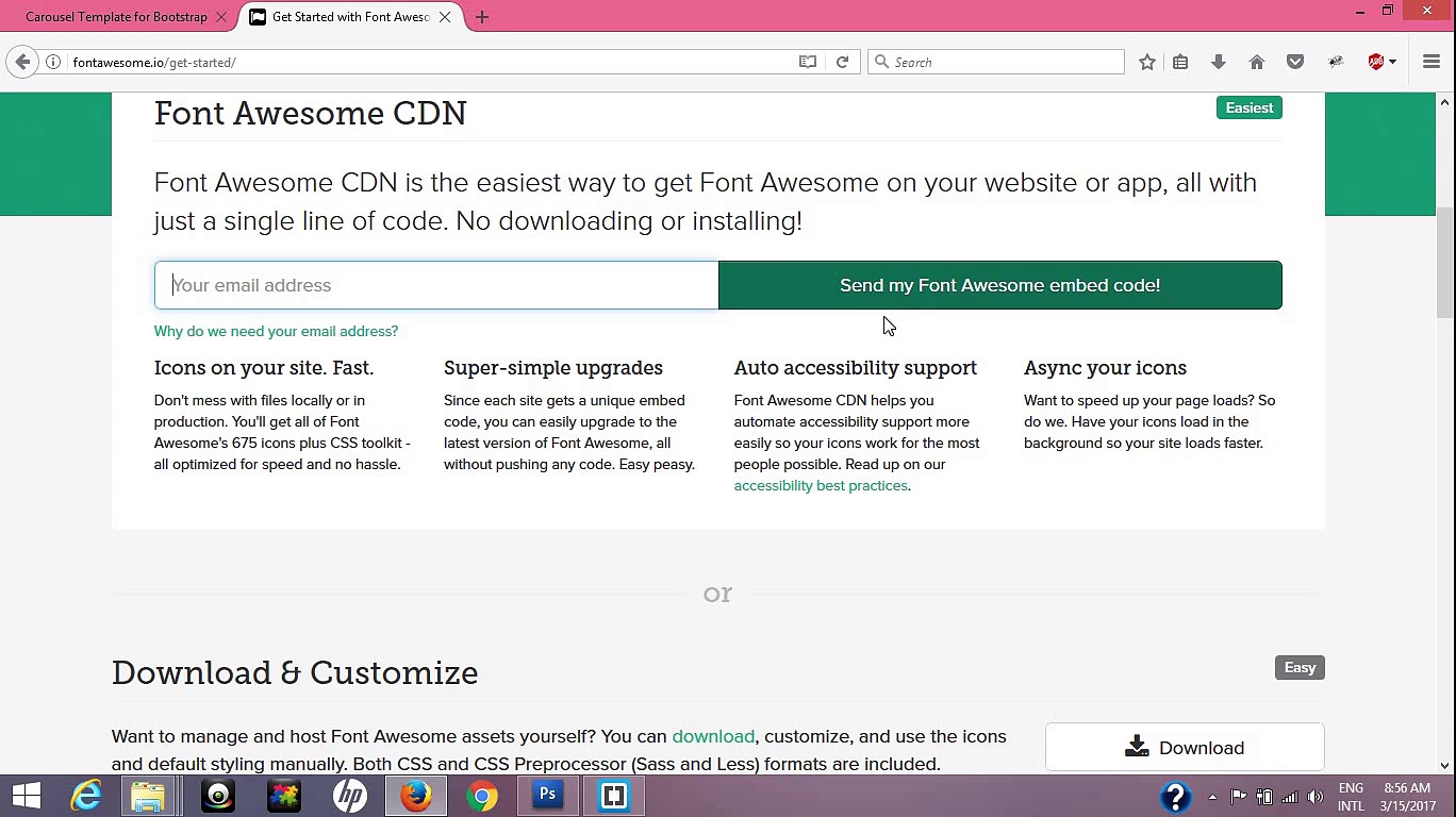 Font Awesome Tutorial for Beginners - Step by Step