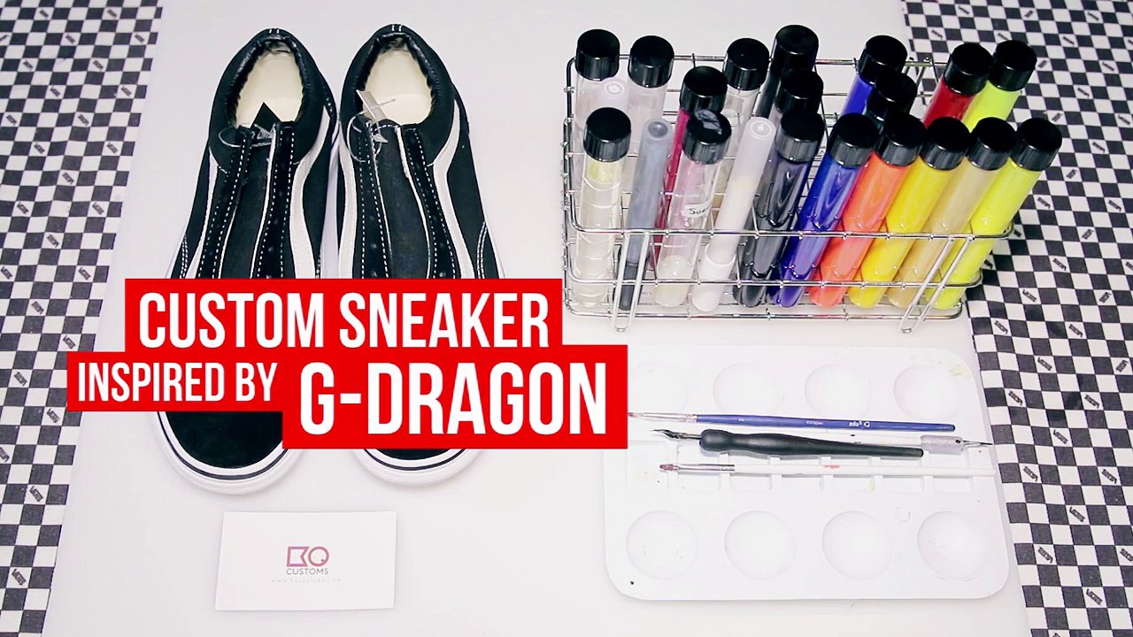 Custom Sneaker Inspired By G Dragon