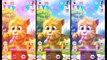 Talking Tom vs Talking Angela vs Talking Ginger Colors Reaction Compilation HD