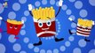 French Fries Finger Family | Cartoon Animation Finger Family Nursery Rhymes