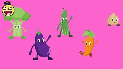 Songs for Kids | Vegetables Finger Family Rhyme | Finger Family Rhymes for Children