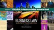 Read Business Law: Legal Environment, Online Commerce, Business Ethics, and International Issues