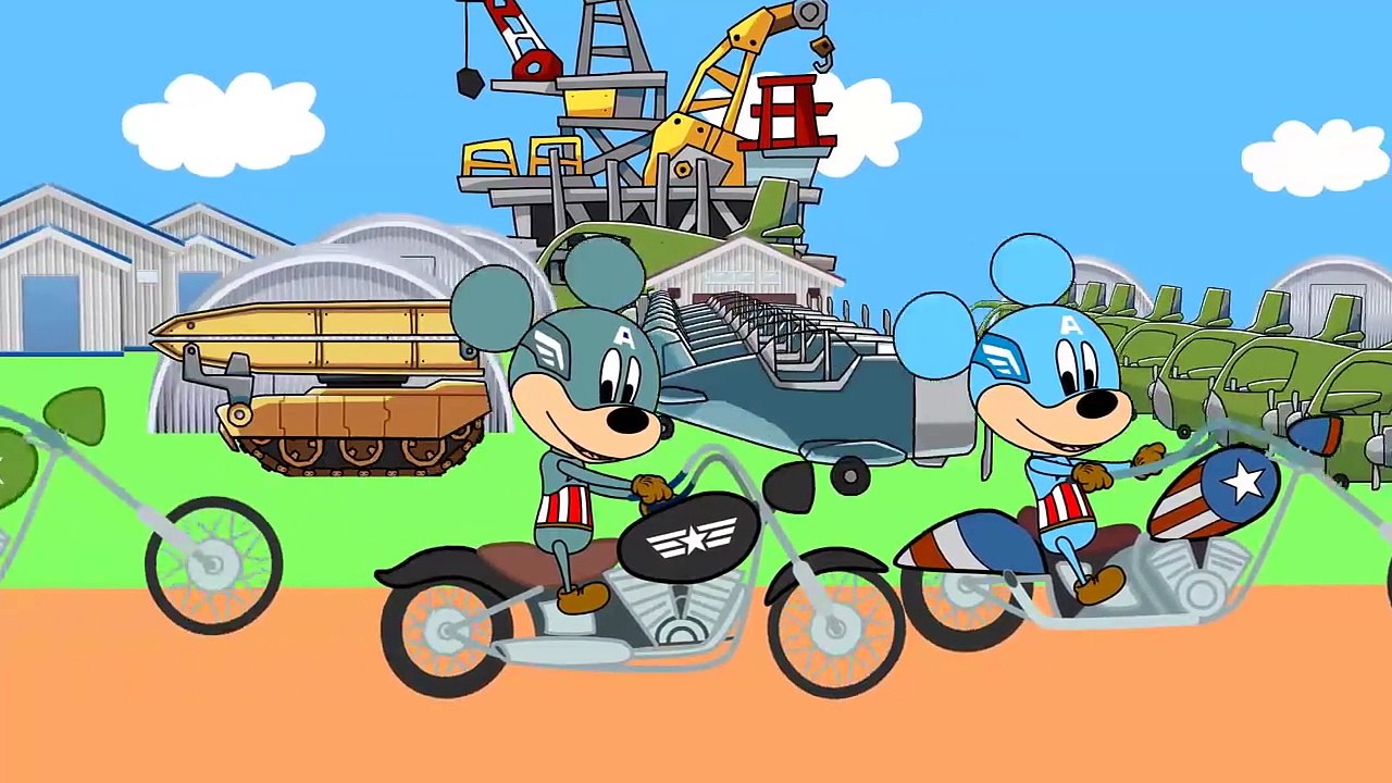 Five Little Mickey Jumping on the Bed Nursery Rhymes Lyrics