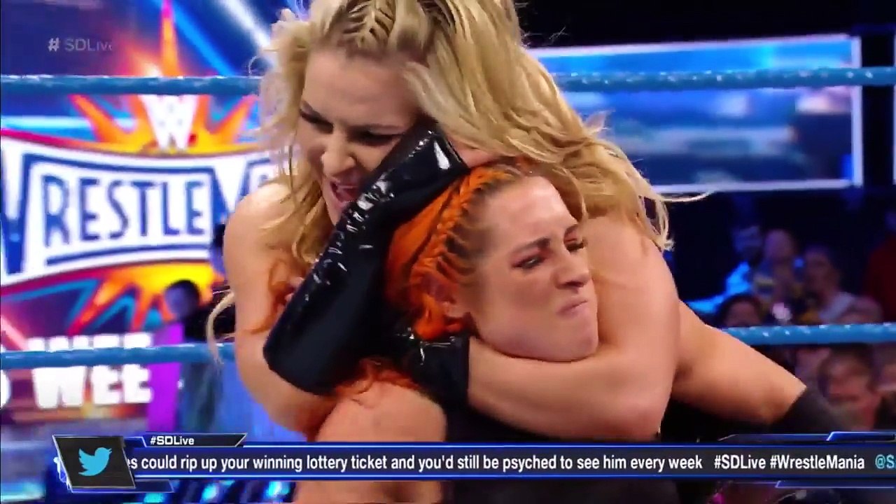 Becky Lynch vs. Natalya- SmackDown LIVE, March 14, 2017