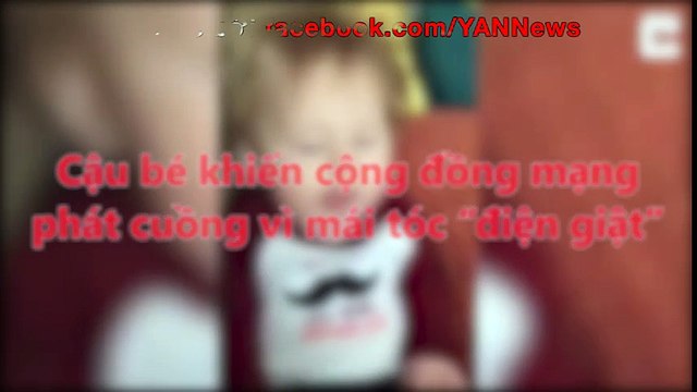 Cậu bé khiến cộng đồng mạng phát cuồng vì mái tóc “điện giật”