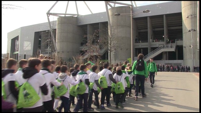 Club ASSE: les supporters en herbe de l'ASSE Kids'Club