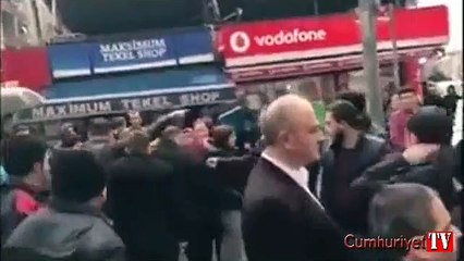 teyze tek başına direndi