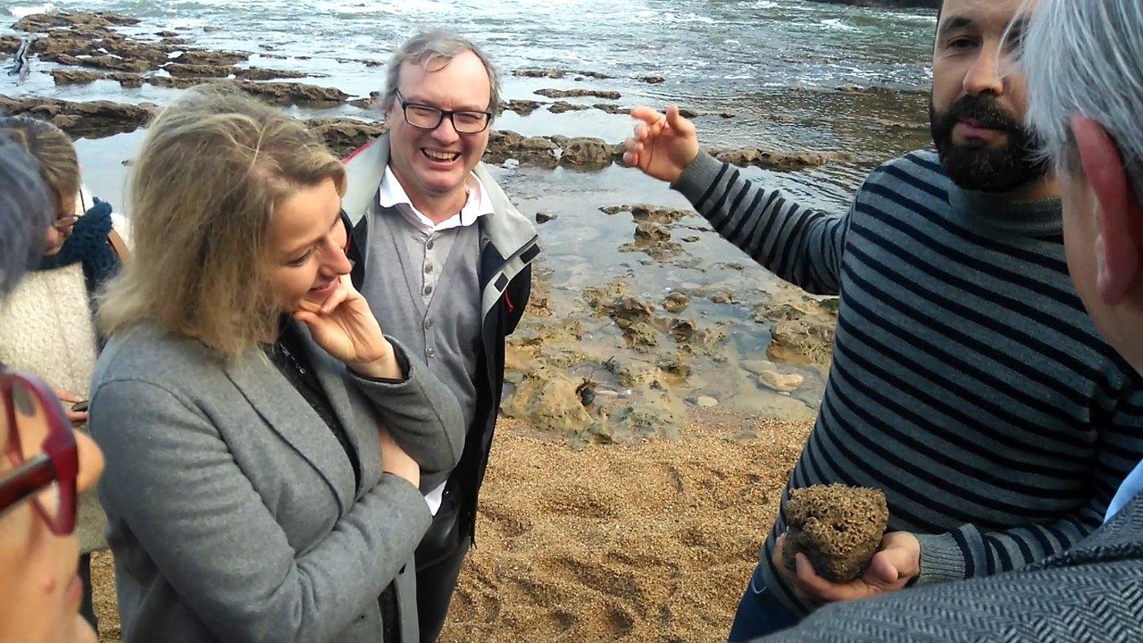 Barbara Pompili, Secrétaire D'état à La Mer en visite à Biarritz