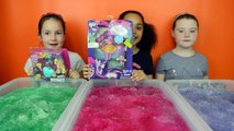 GROSS! Gelli Baff Toy Challenge - Extreme Sour Warheads Candy - Shopkins - Superhero Ooshi