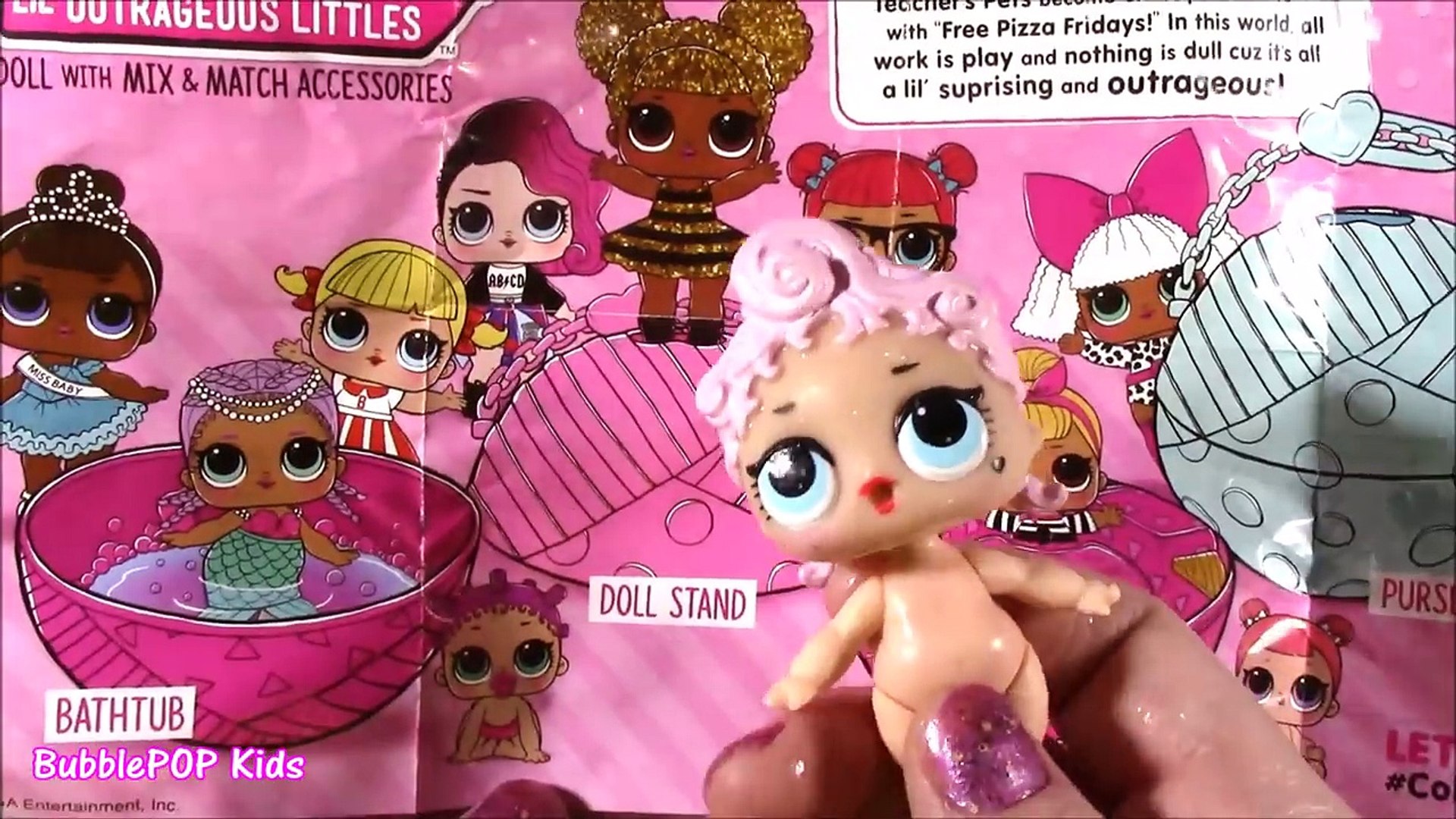 L.O.L. Lil Outrageous Littles Surprise Baby Dolls Opening!! | Bins Toy Bin  – Видео Dailymotion