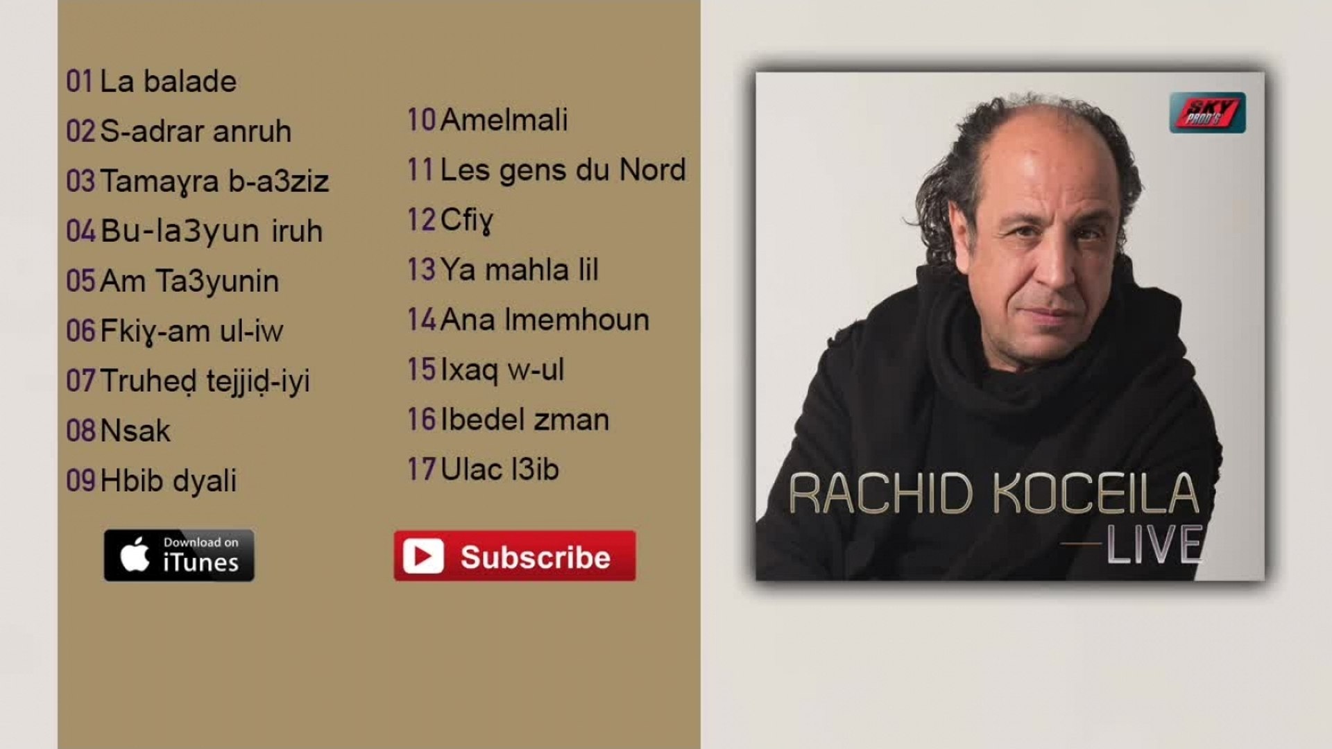 Rachid Koceila - Live (Album Complet) 2016 - Vidéo Dailymotion