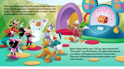 ★ Disney Mickey Mouse Clubhouse - Space Adventure (Storybook for Kids)