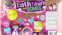 Bombe pour le bain à fabriquer soi-même avec le kit dexpériences Bath Stuff and Bombs