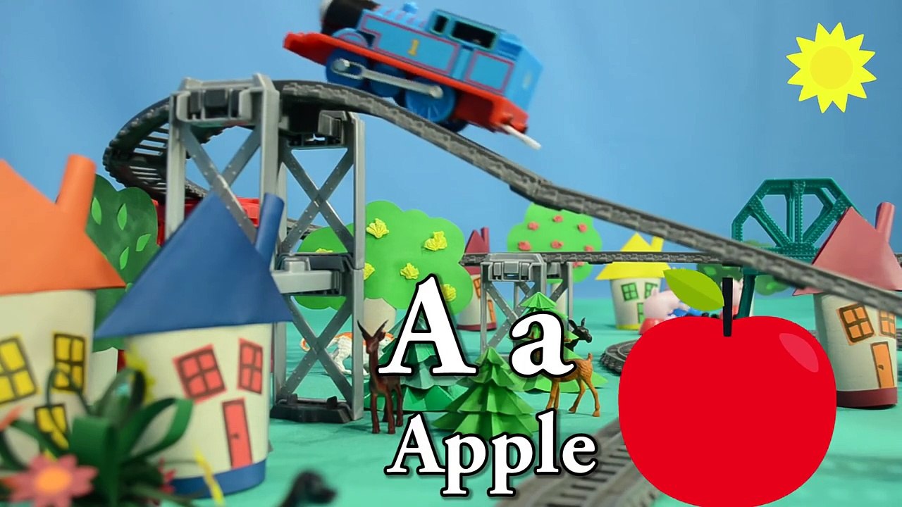 Learn ABC Thomas & Friends Song Alphabet A-Z Kids Toys Thomas The Tank Engine