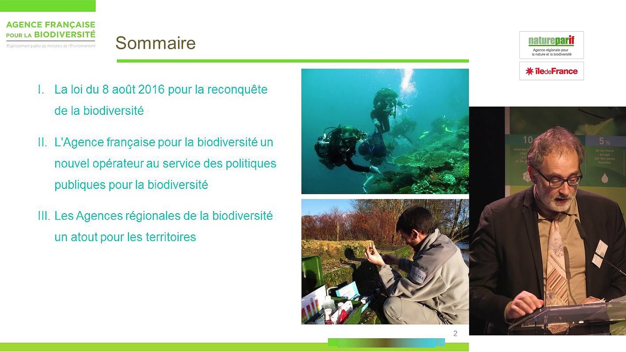 Loi pour la reconquête de la biodiversité, de la nature et des paysages : de nouvelles opportunité pour agir par Jean-Michel Zammite, directeur régional Île-de-France (intérim) de l'Agence française pour la biodiversité