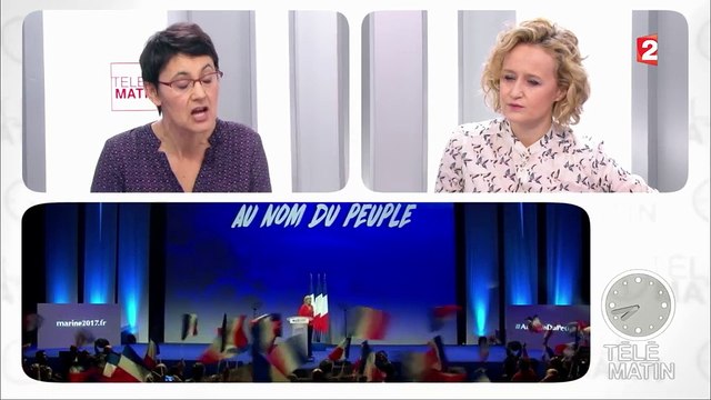 4 Vérités - Arthaud (LO) est révoltée par Fillon et traite Le Pen d' imposture