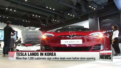 Tesla makes official landing in Korea