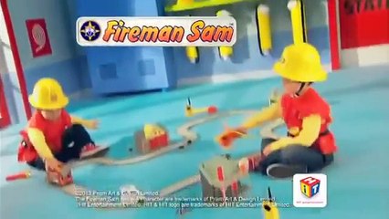 Rescue Station & Jupiter Fire Engine Fireman Sam Strażak Sam Character