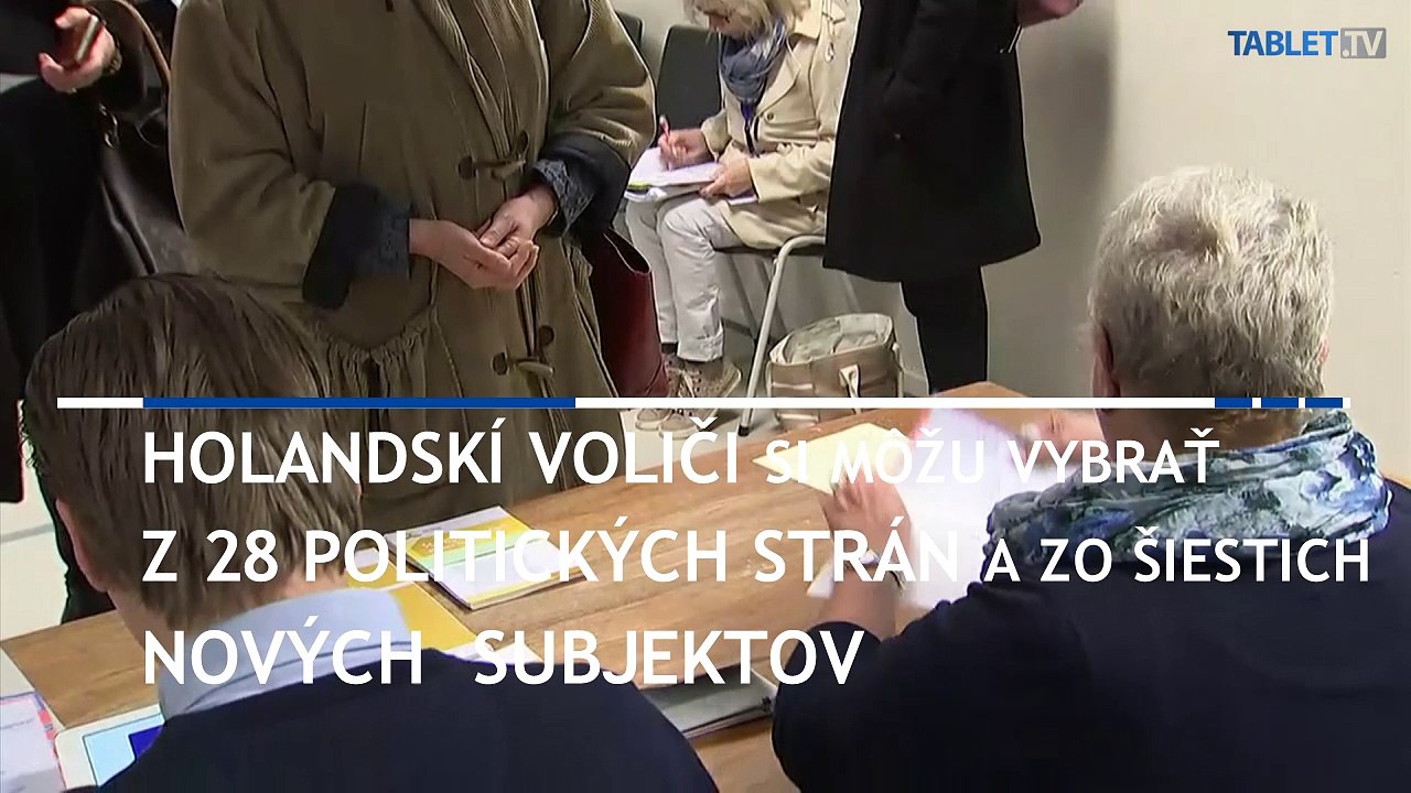 SLEDUJEME: O priazeň Holanďanov sa uchádzajú tradičné aj nové strany