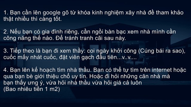 Chia sẽ kinh nghiệm (Part 2) | Kinh nghiệm xây nhà | Kinh nghiệm mua đất | Từ trãi nghiệm thực tế