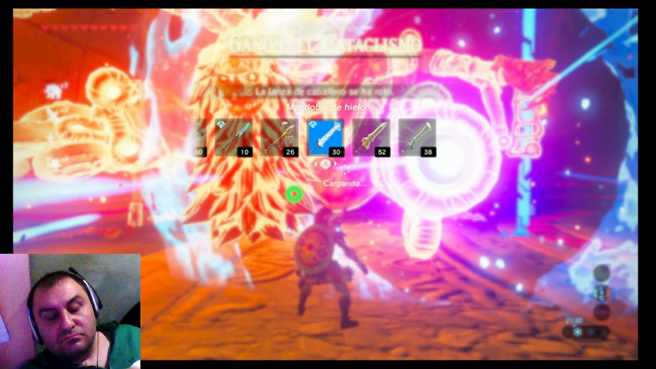 Zelda Breath of the Wild, Gameplay 33, Ganon Bestia de las Tinieblas El final de Zelda