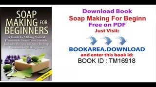 Soap Making For Beginners
