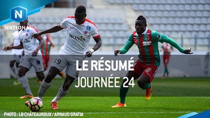 Championnat National : tous les buts de la 24e journée (2016-2017)