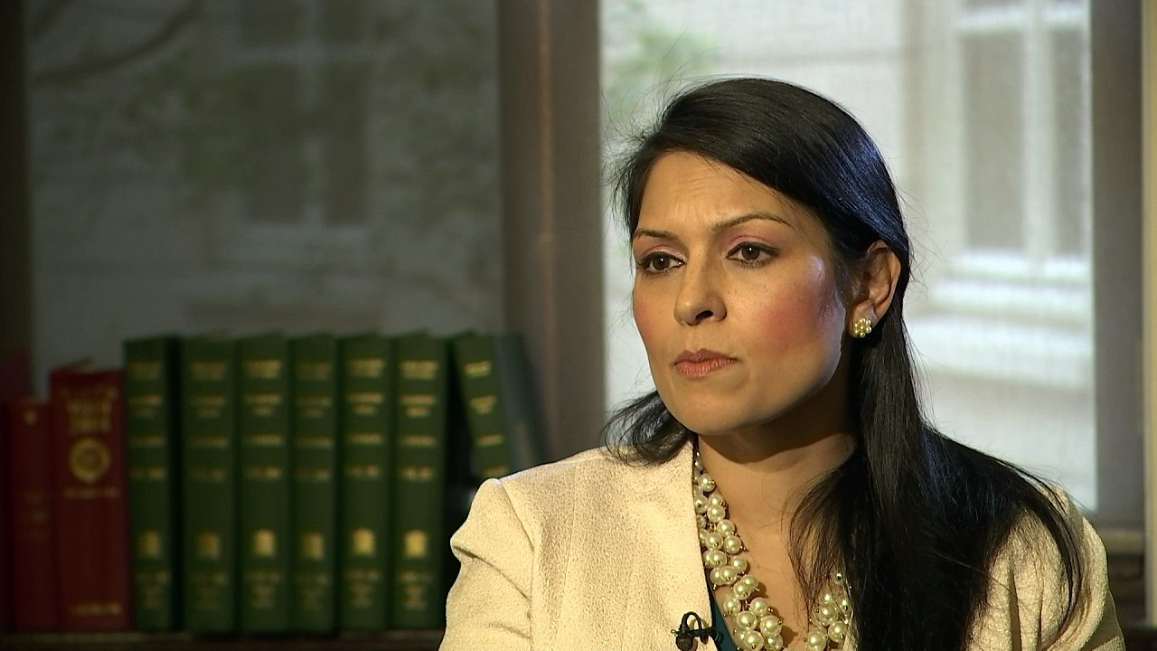 Priti Patel tells of UK's aid contribution to famine crisis