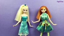 Frozen Elsa and Anna Dolls Makeover! Fr