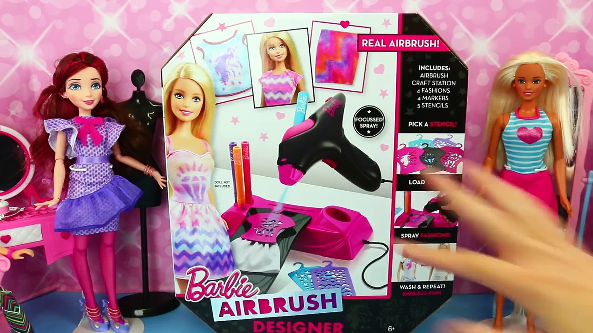 barbie airbrush designer set