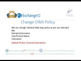 OWA login policy change in Urdu Hindi Lecture 15  Exchange 2016