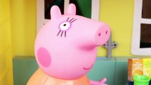 Peppa Pig Toys in English  Peppa Pig cuts Madame Gazelle Clothes _ Toys Videos in E