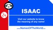 How to pronounce ISAAC in Spanish? - Names Pronunciation - www.namesoftheworld.net