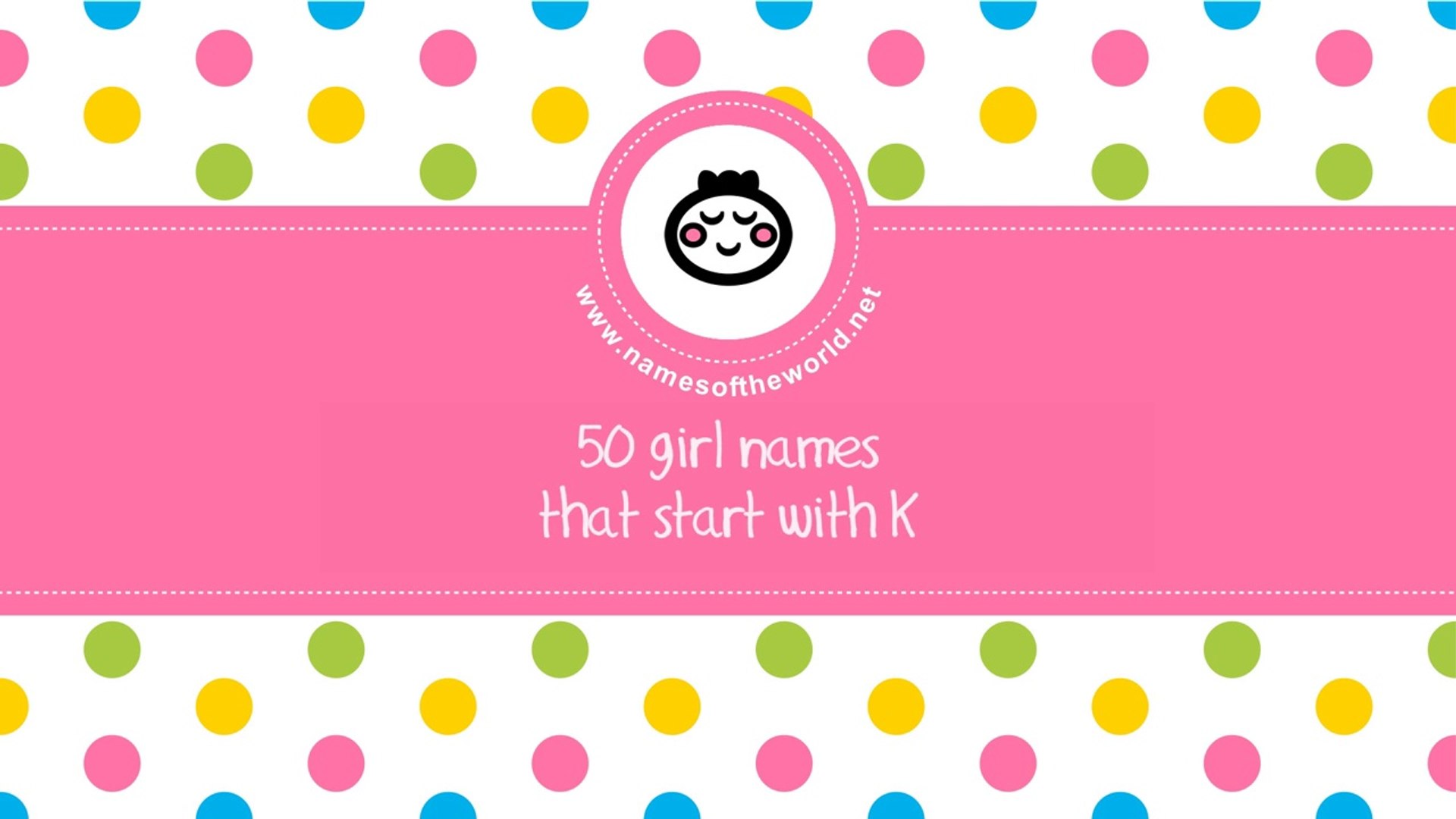 Names For Girls That Start With A K
