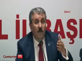 Parti içi muhalefet etkili oldu... Mustafa Destici'den 'HAYIR' adımı
