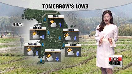 Another sunny, dry and mild day ahead