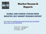 Lithium Oxide Market Global and Chinese (Value, Cost or Profit) 2022 Forecasts
