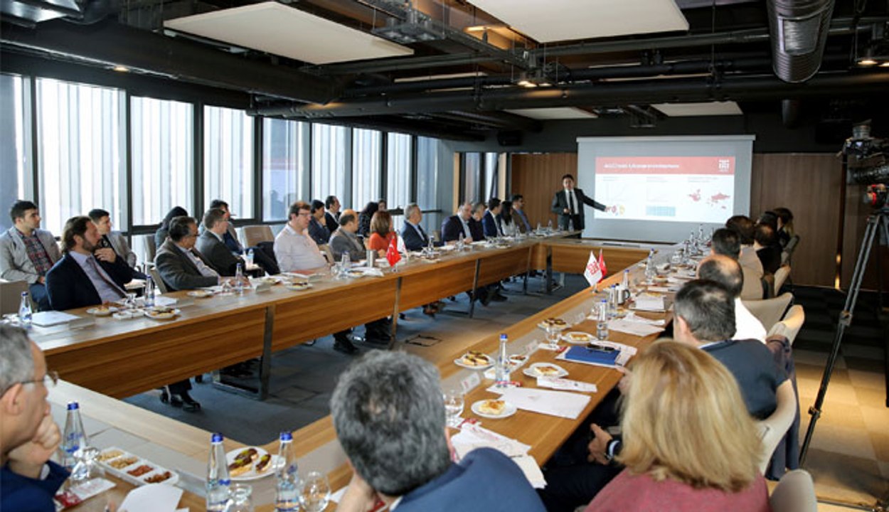 AGÜ´DE ÜNİVERSİTE-SANAYİ İŞBİRLİĞİ TOPLANTISI