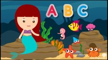 ABC Songs for Children - ABCD Song with Cute mermaid Underwater - Phonics Songs & Nursery Rhymes