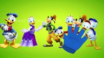 Donald Duck Finger Family with Colors | Nursery Rhymes Playlist with Funny Disney Donald C
